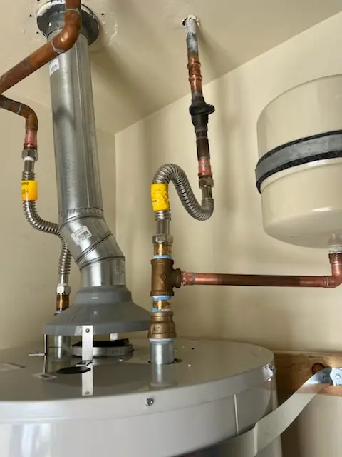 Water heater installation and plumbing repair in Timberlake